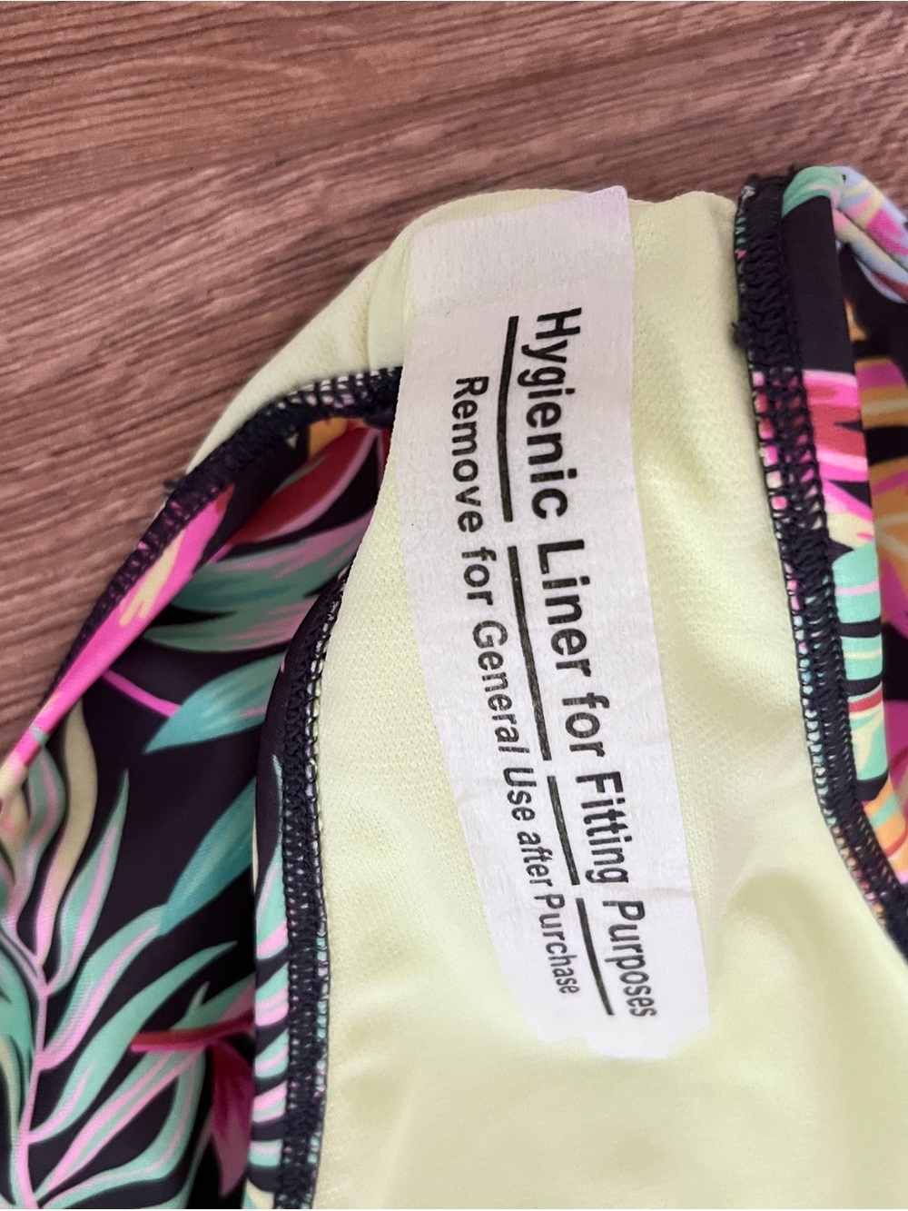 art class Tropical Leaf Short-Sleeve One-Piece Swimsuit NWT Girls Size L 10/12 - Picture 6 of 8